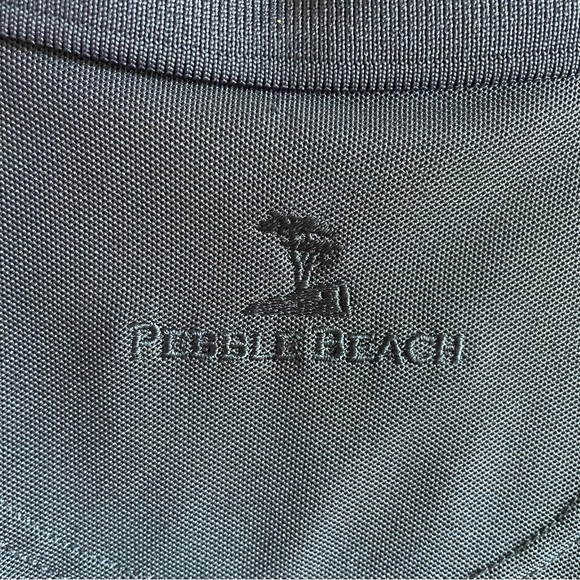 Pebble Beach Performance Men's Blue Polo Shirt size XL - Picture 5 of 7